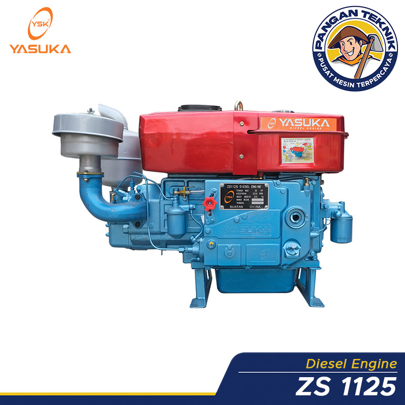 Mesin Diesel YASUKA | ZS 1125 | Mesin Diesel 28 PK | YSK ZS 1125