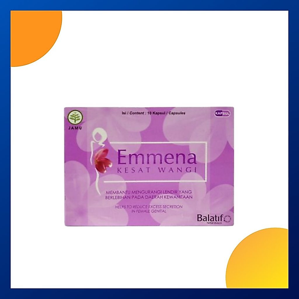 Emmena Kesat Wangi Box 10 Kapsul