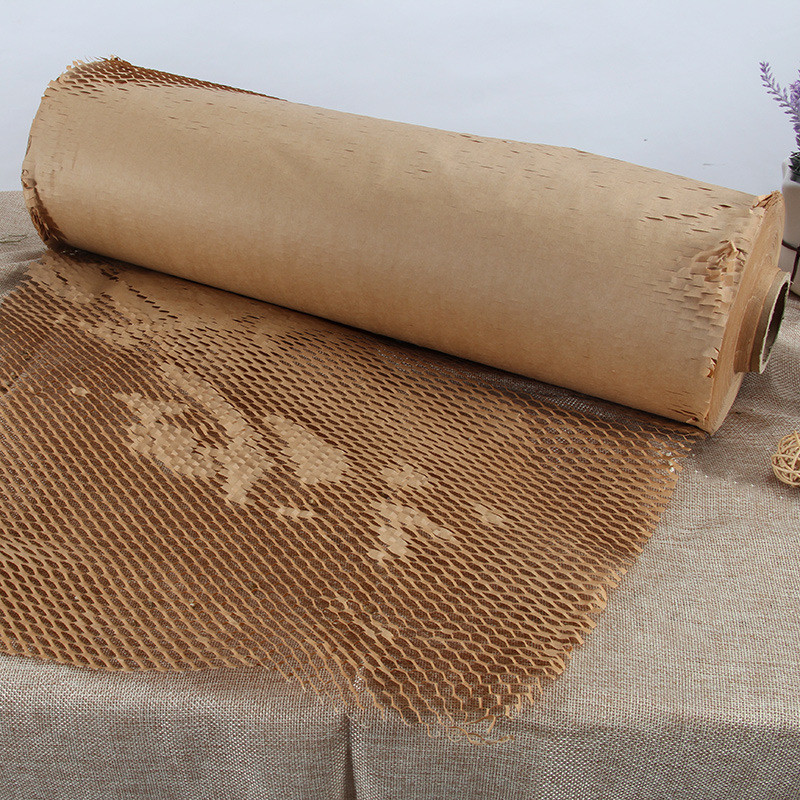 

1/3/9M Honeycomb Cushioning Wrap Roll for Moving Shipping Packaging Gifts Recyclable Honeycomb Paper Supplies Bubble Paper Wrapp