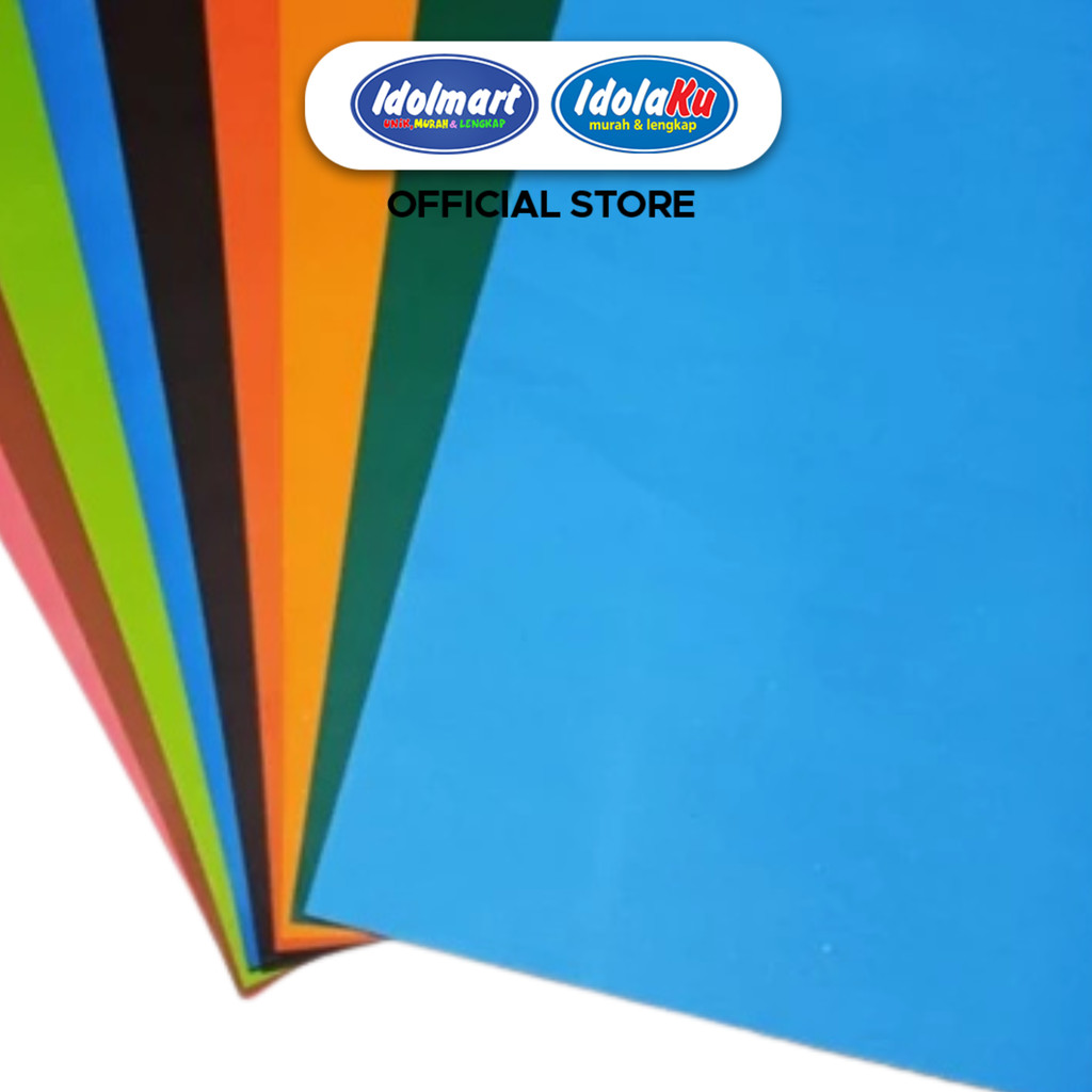 

IDOLMART Kertas Asturo Warna A4 40x60 cm Kertas Lipat Origami Kerajinan Tangan - Bandung