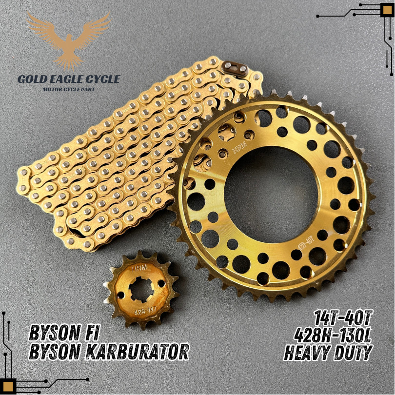 GEAR GIR SET GEAR GIR PAKET BYSON FI BYSON KARBURATOR