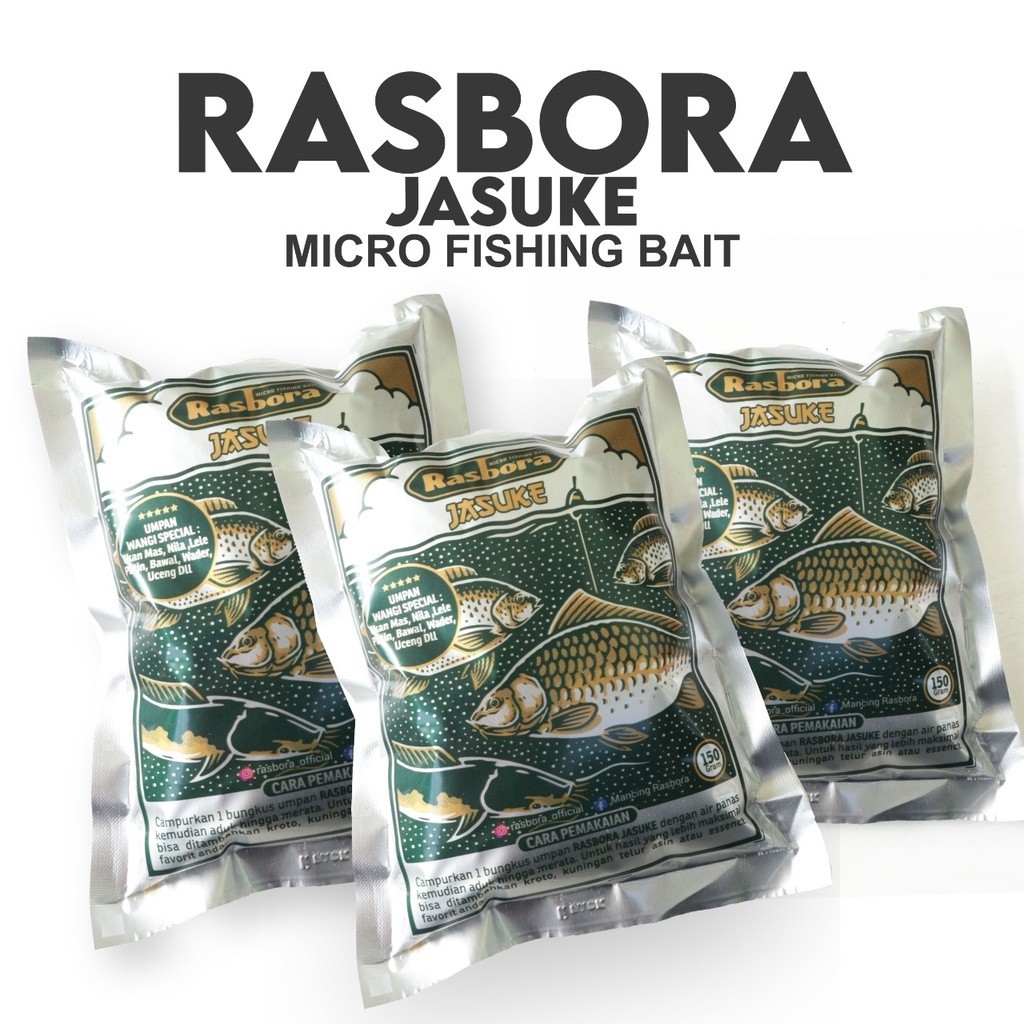 Ori RASBORA MICRO FISHING BAIT / UMPAN WANGI SPECIAL JASUKE