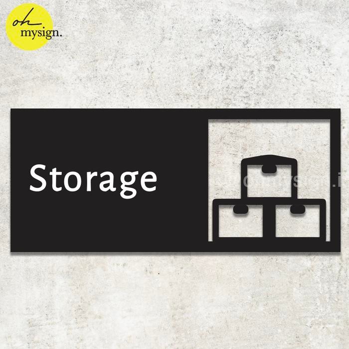 

Sign Storage Gudang Akrilik | Acrylic Sign Modern | Sign Board