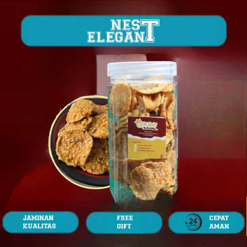 

Kring kriuk Kripik tempe daun jeruk 250g