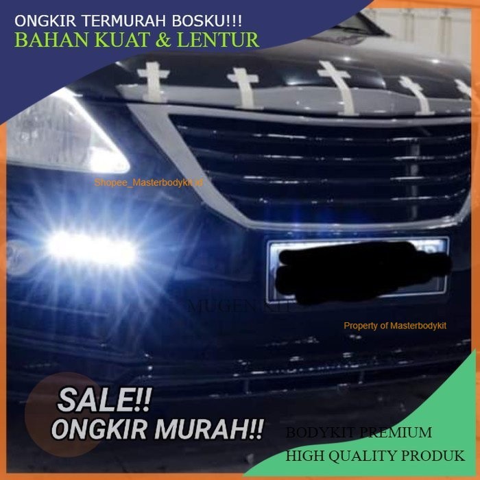 (Ready Stok) - AKSESORIS BEMPER MOBIL BODYKIT KIJANG INNOVA 2011 2012 2013 2014 2015 LEXUS STYLE