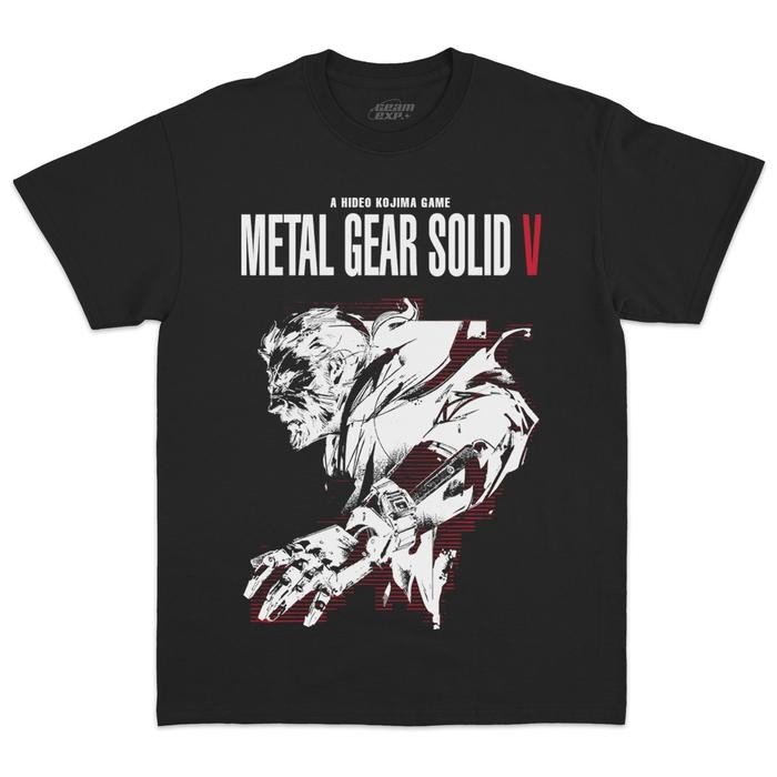 (COD) Metal Gear Solid V | T-Shirt Metal Gear Solid 5 Hideo Kojima Game GEAMEXP - Only Front Grph, S