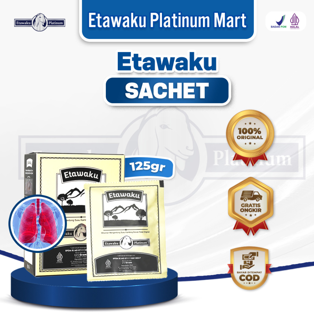

NEW Etawaku Platinum Sachet - Susu Kambing Etawa Murni & Krimer Bubuk
