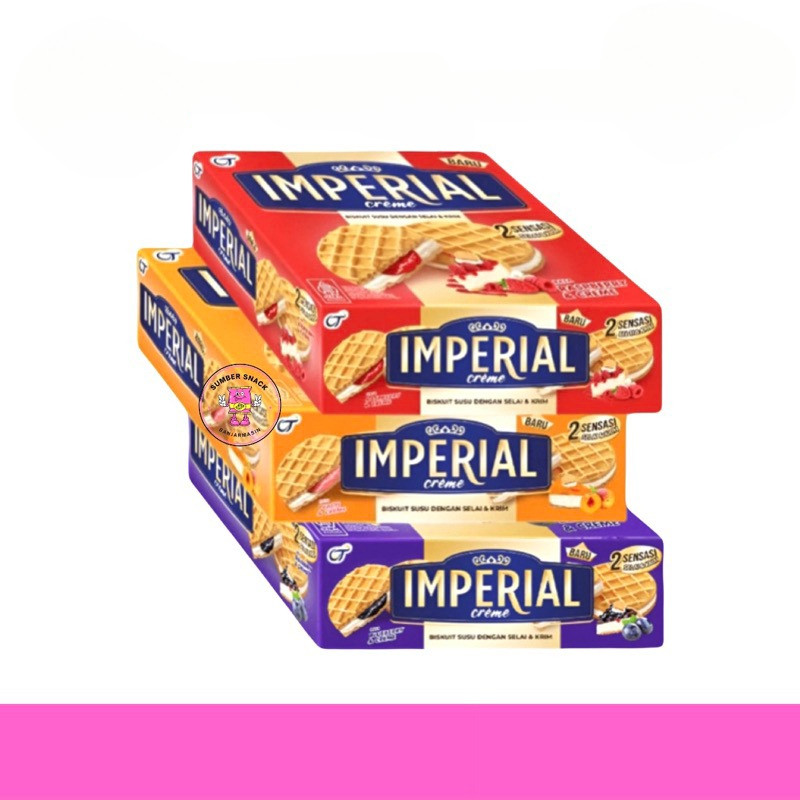 

Imperial Creme (Isi 12/Box) (324g) (3 Varian Rasa) BON