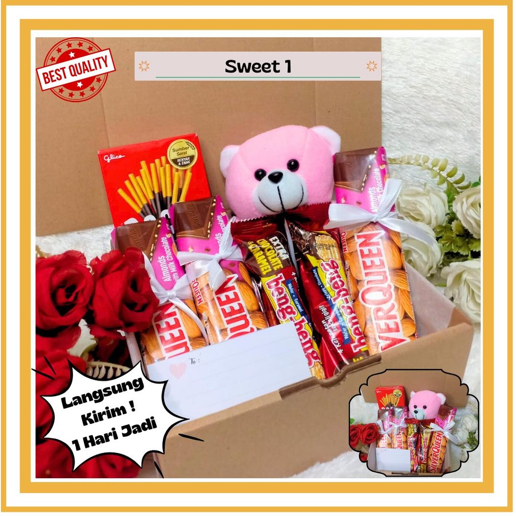 

Paket Hampers Coklat Kado Valentine Ulang Tahun Hadiah Coklat Bisa cod
