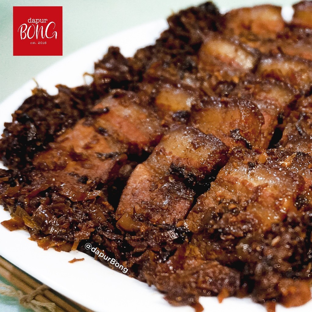 

Babi Hong / Babi Kecap / Khew Nyuk 300gr (Frozen) Khas Pontianak