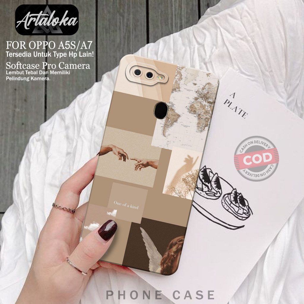 Case Hp OPPO A5S/A7/A11K/A12 Softcase Pro Camera Silikon Tpu Softcase OPPO A5S/A7/A11K/A12 Fashion C