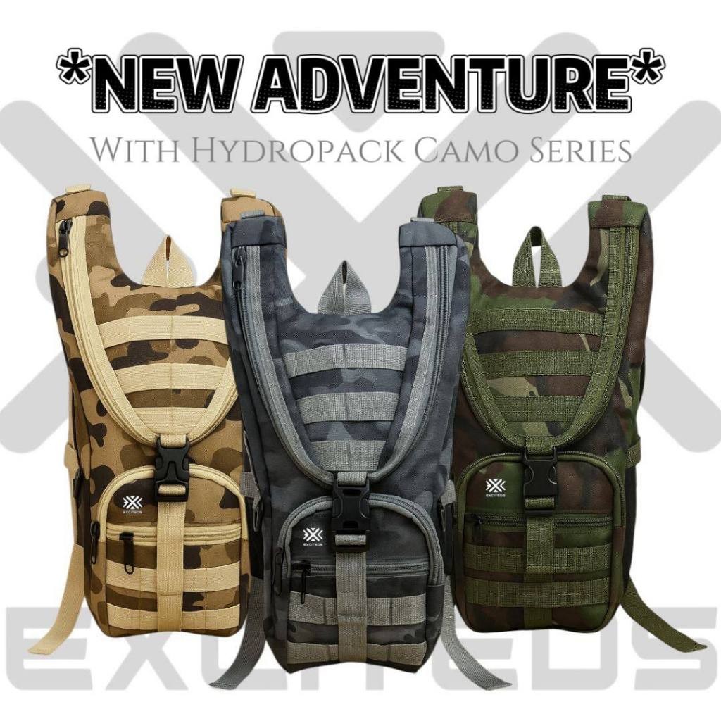 Abdullahbag - Tas Ransel Trail Motocross Army Tactical Pria Tas Ransel Olahraga Sepeda Camo