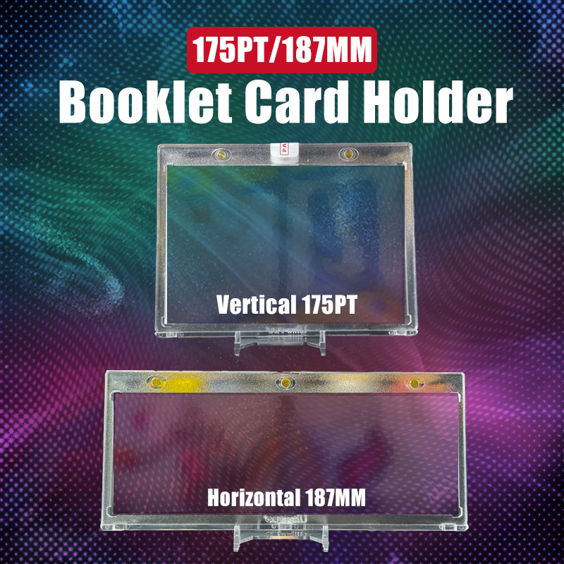 

Magnetic Trang Card Booklet Holder For 175PT Vertical Booklet Material Card, Card Protect Case For 187MM Horizontal Booklet