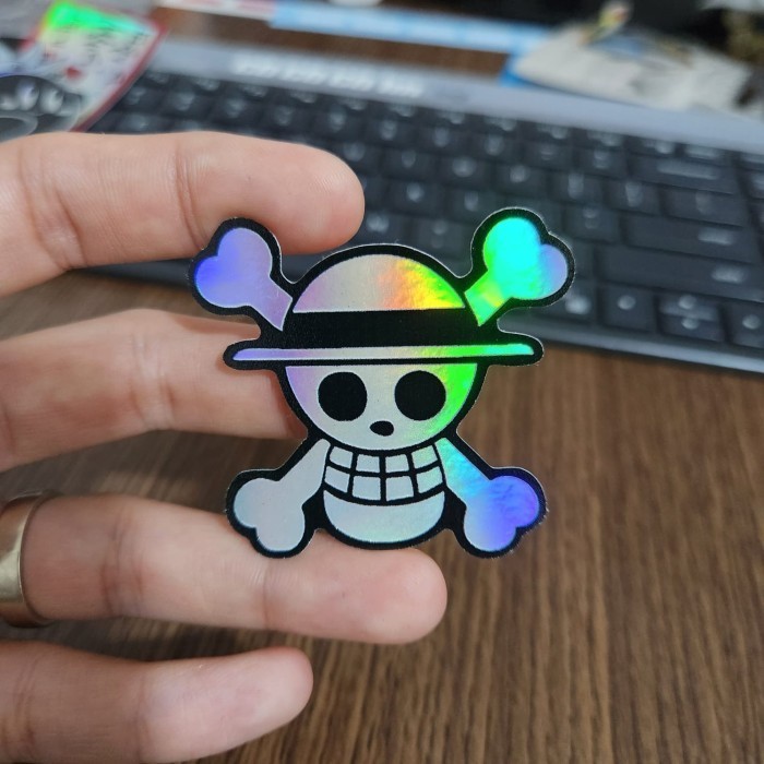 

Sticker Hologram Anime - PSH1523 - One Piece - Logo
