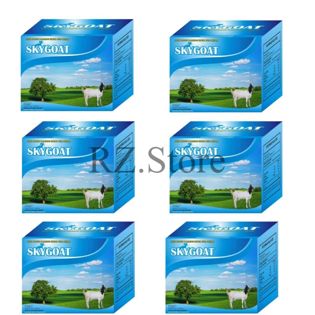 

6 BOX SKYGOAT Susu Kambing Etawa Full Cream – 100% Asli Original