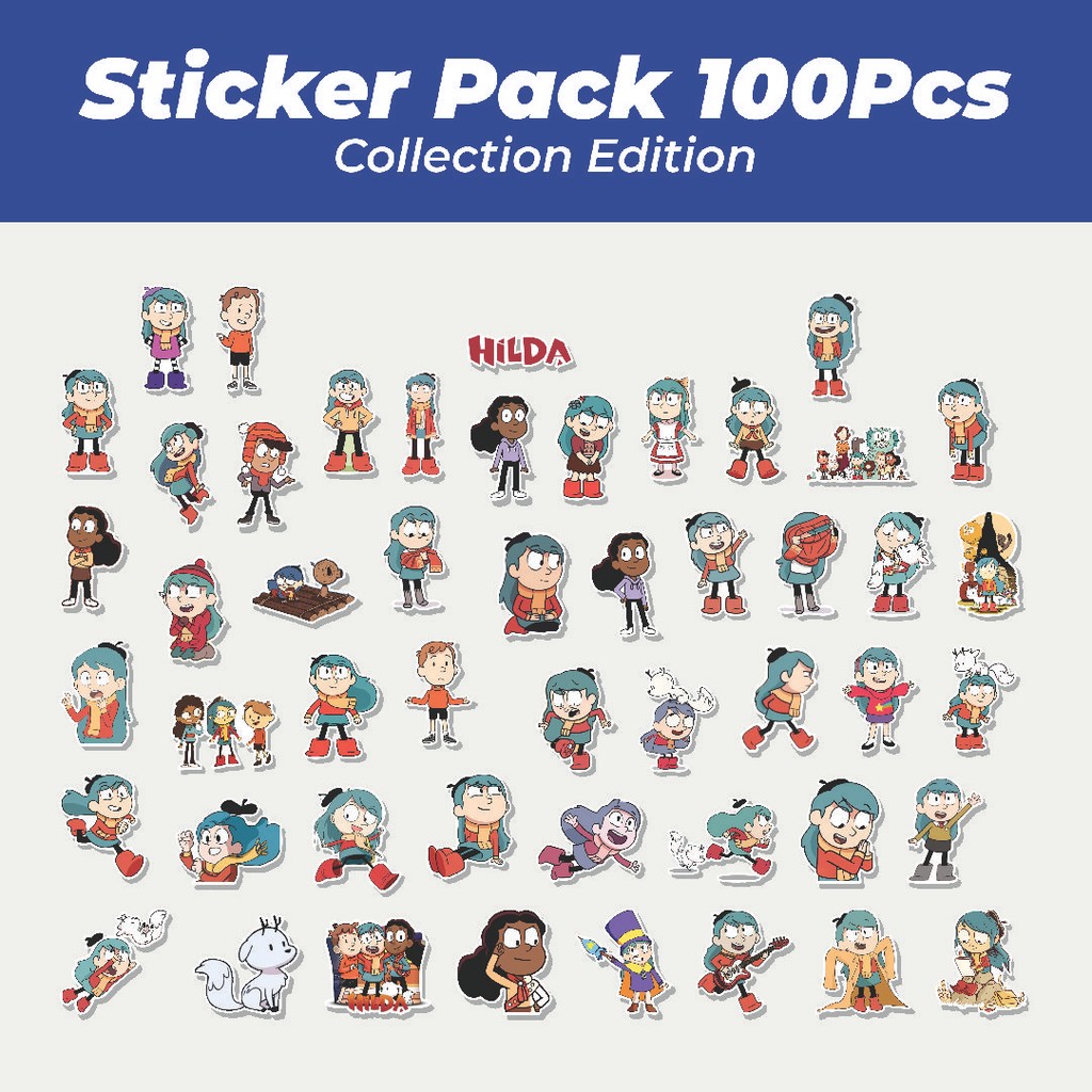 

Hot Stiker Kartun Hilda Lucu Anti Air Stikers Berperekat Waterproof Sticker Decal Buat Motor Helm Buku Journal Koper Casing HP Laptop Botol Minum