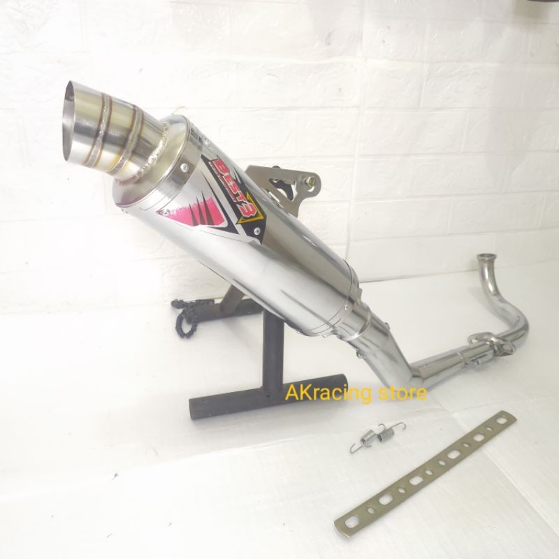 Knalpot Racing Best3 Motor Matic BEAT, VARIO 150, VARIO 125, MIO J, MIO SPORTY, XEON, GENIO, GEAR, S