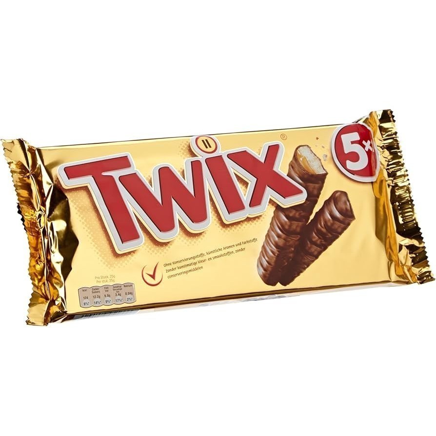 

Coklat Twix Caramel Chocolate Bars 250gram asal Eropa