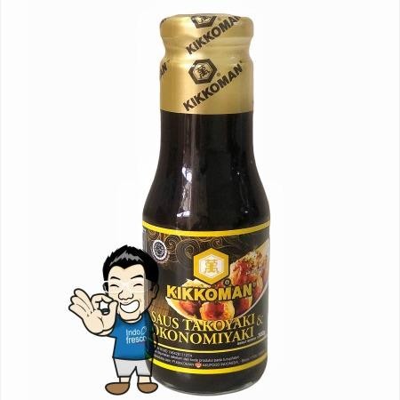

PROMO! Kikkoman Takoyaki Okonomiyaki Sauce- Saus takoyaki Halal 300 g - takoyaki 300