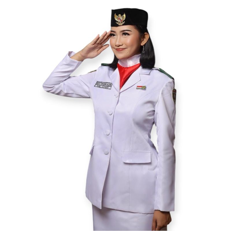 HERBERTSHOP SERAGAM PASKIBRA putra & putri lengkapSETELAN PASKIBRA putra dan putri lengkap Baju PDU 