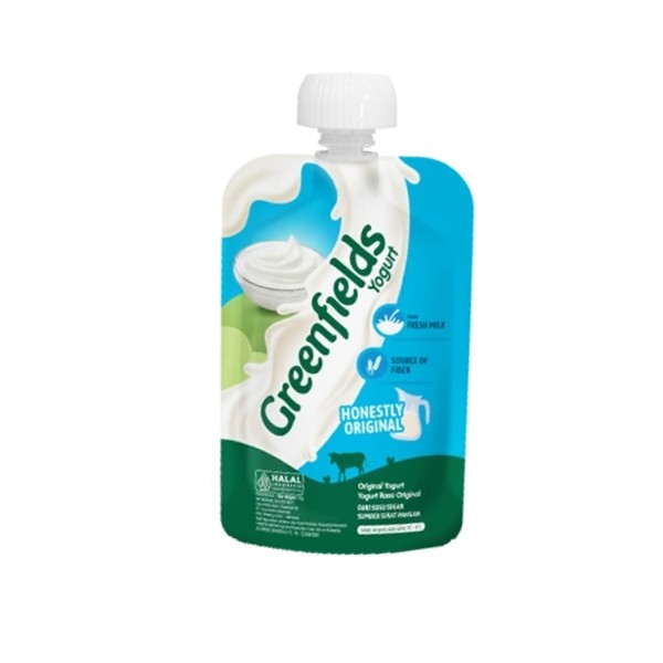 

GREENFIELDS KIDS YOGURT POUCH ORIGINAL 110 GR