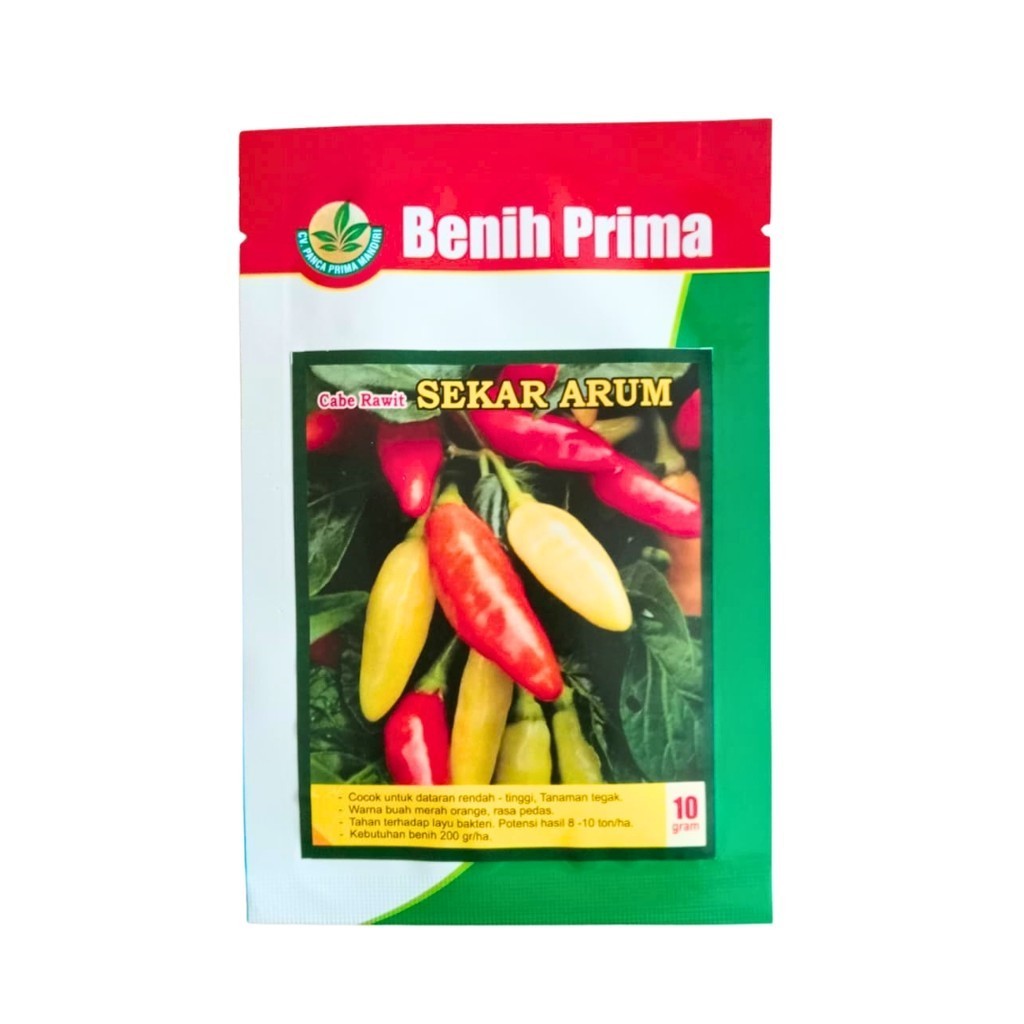 Benih Cabe Rawit Sekar Arum 10gr Cocok Dataran Rendah Tinggi