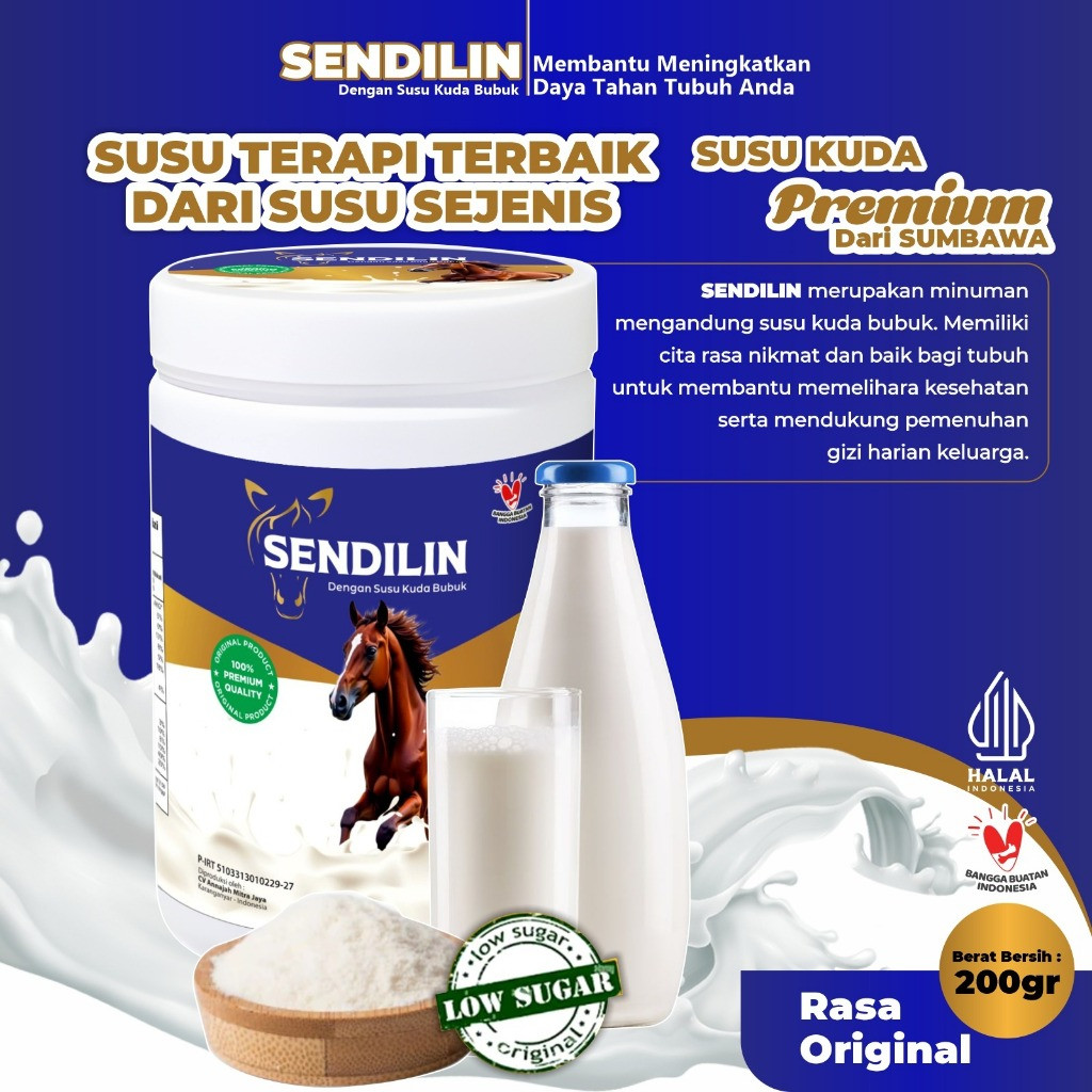 

SENDILIN SUSU KUDA LIAR SUMBAWA PREMIUM 200g