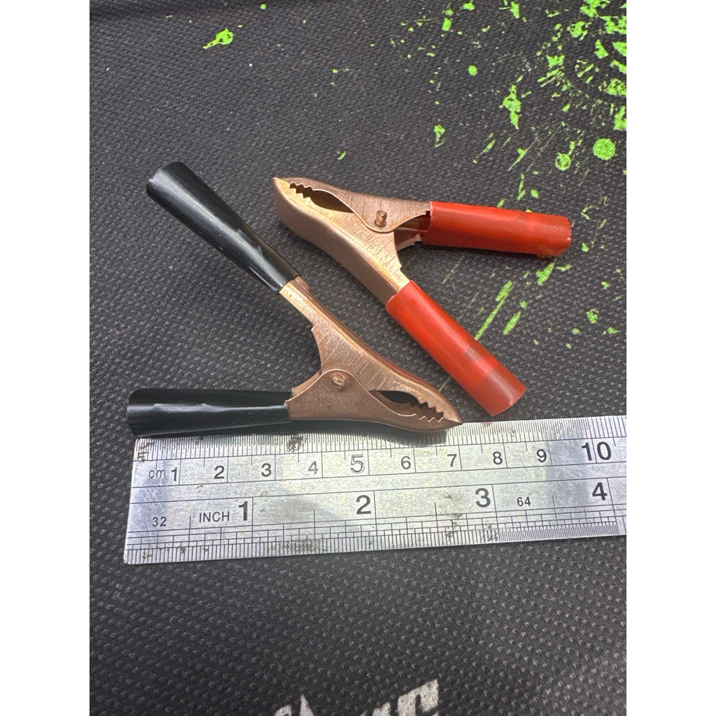 Penjepit Accu 7cm (sepasang) – Japit Aki Mobil Motor, Kuat, Anti Karat, Tahan Lama