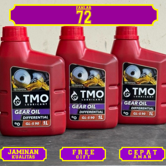 TMO Oli Gardan Atau oli  Diferential No Part O8880-80930 SAE 90W API GL-5 Original Toyota Part