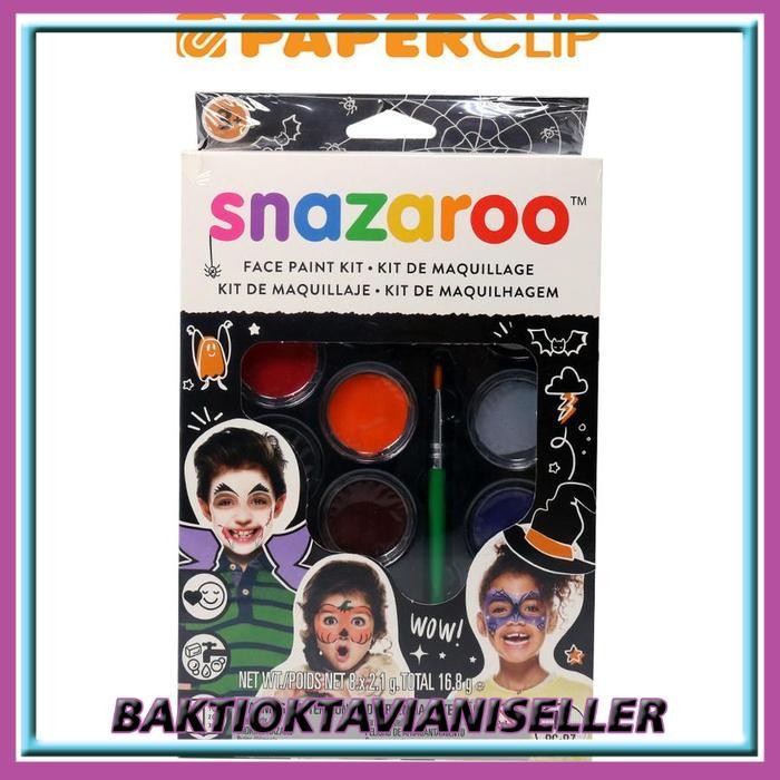 

FACE / BODY PAINTING SNAZAROO HELLOWEN KIT 1180118SN