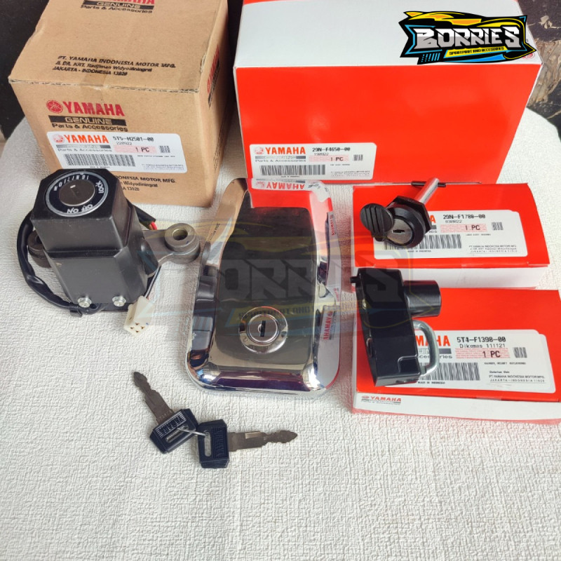KUNCI KONTAK SET RX KING TUA RXK RXS ORIGINAL YAMAHA GENUINE PART YGP
