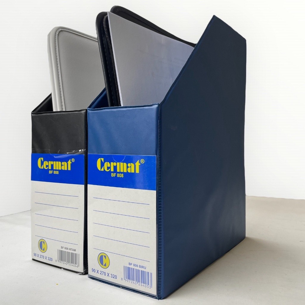 Box File Slim 9 CM Cermat / Tempat Kertas Folio / Magazine File / Box File