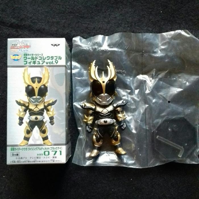 MAINAN... WCF Kamen Rider Kuuga Rising Ultimate Black Eye by Banpresto