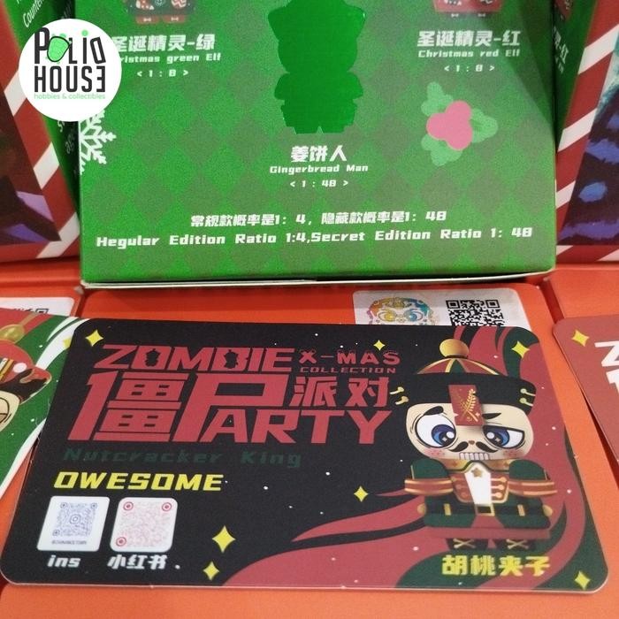 Zombie party Christmas Set 4 Opandee - nutcracker king