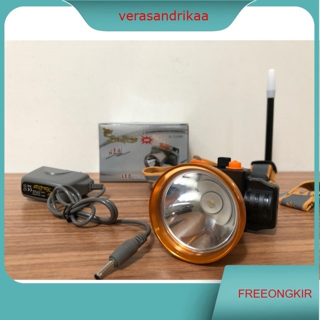 Senter Kepala Charge JL-5208P (Lampu Putih)