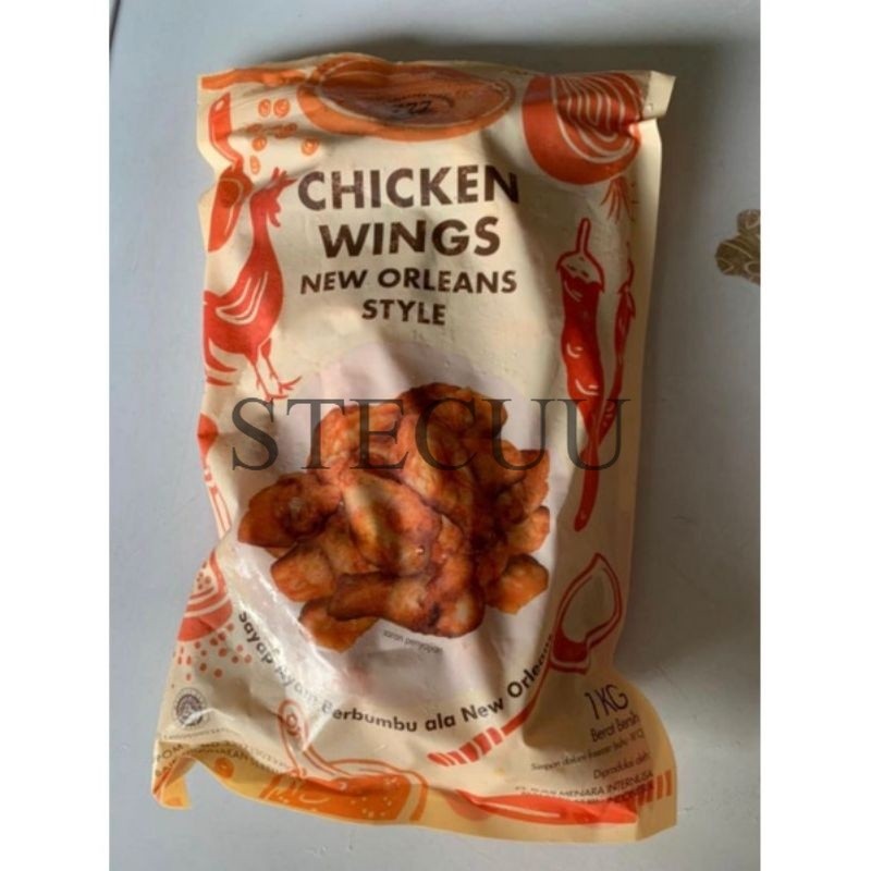 

777 Chicken Wings / Chicken Wings Pizza Hut / Sayap Ayam Berbumbu || Berat Bersih 1kg