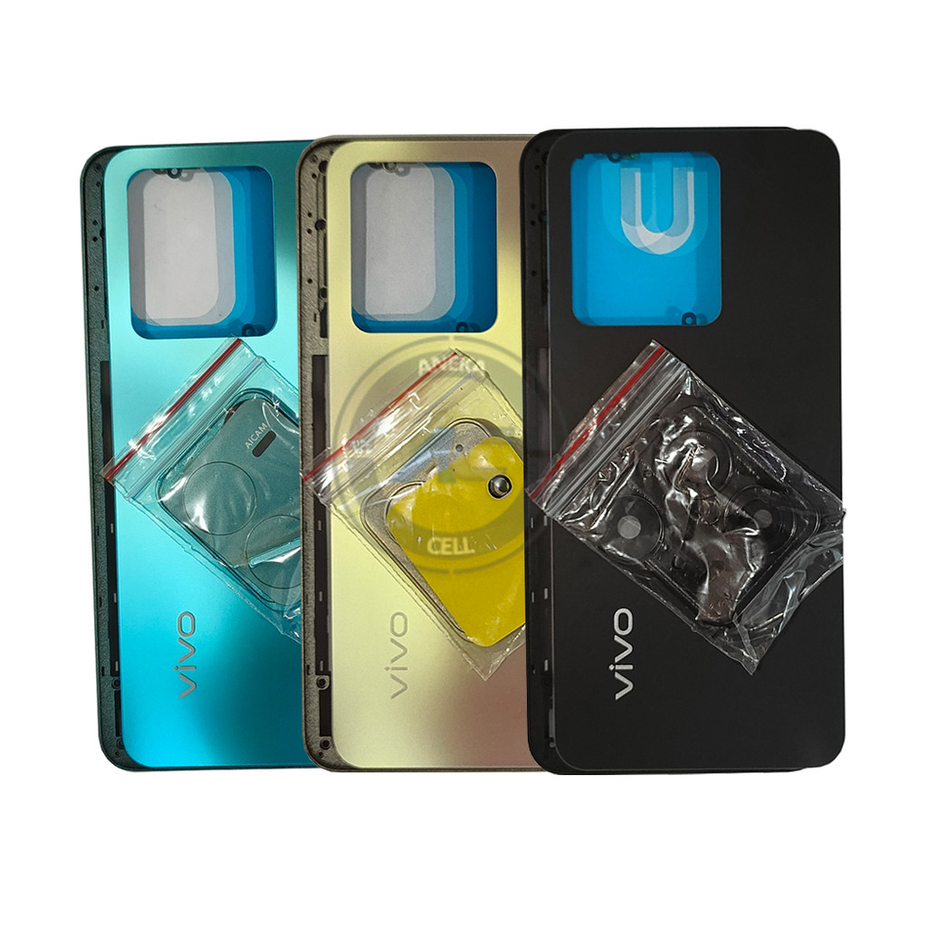 BACKDOOR + BEZEL / TUTUP BELAKANG + BEZEL / BEJEL / BAJEL / BACK COVER KESING VIVO V25 / VIVO V25E