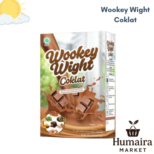 

Wookey Weight - Susu Penambah Berat Badan Rasa Coklat Chocolate 1 Paket