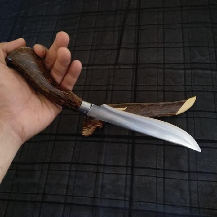 Promo Desember Pisau Badik Super Badik Sembelih Super Kayu Aren Baja Per Sepuh