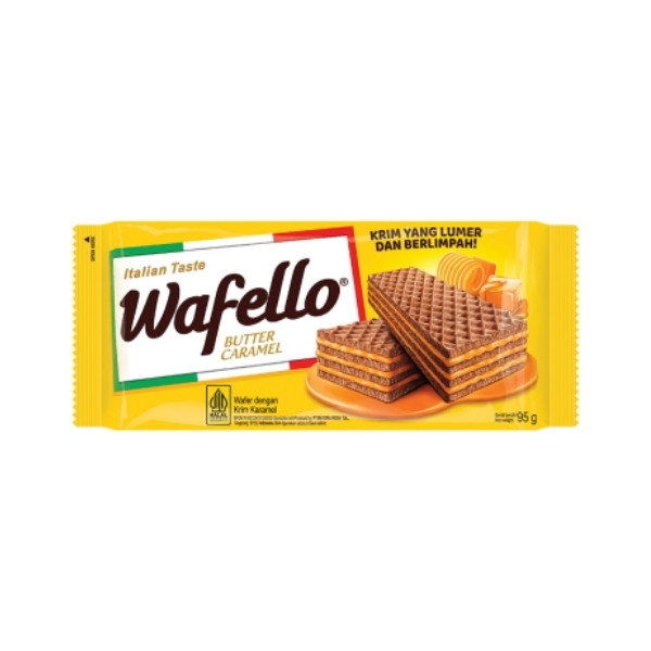 

WAFELLO WAFER ITALIA CARAMEL 95 GR