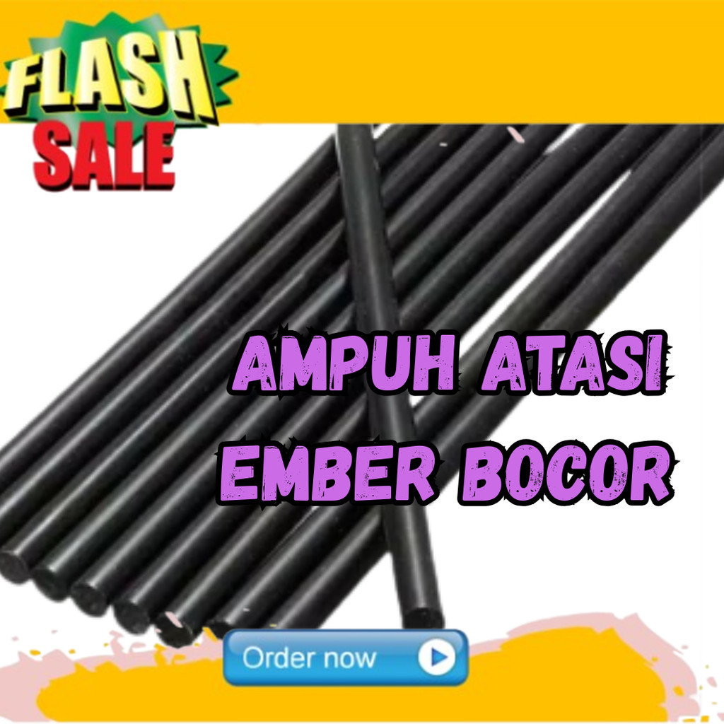 Bisa Cod Lem Bakar Hitam Jerman Anti Bocor Lem Ajaib Tambal Ember Super Kuat Lem Ember Serbaguna