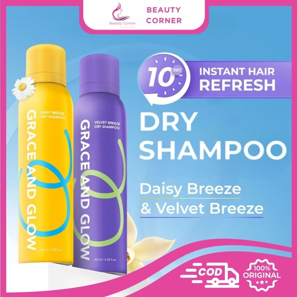 Grace and Glow Dry Shampoo Instant Hair Refresh - 150ml