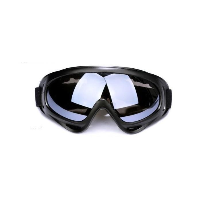 Kacamata Helm Motor Bogo Kacamata Goggle Ski Anti Debu - Transparan