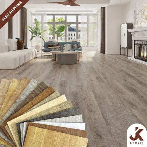 JK Lantai Vinyl Kayu 3mm | Vinyl Flooring | Luxury Vinyl Tiles | Lantai Kayu Vinyl Premium