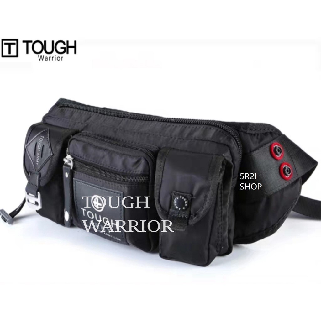 HEGEMAN.SHOP TAS PINGGANG ORIGINAL TOUGH WARRIOR 5031 /  WAISTBAG TOUGH / TAS SELEMPANG PINGGANG