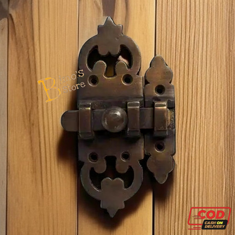 Slot Pintu Kuningan Kunci Pintu Grendel Pintu  Grendel Jendela  Grendel Slot Samping Kuningan BIMO'S