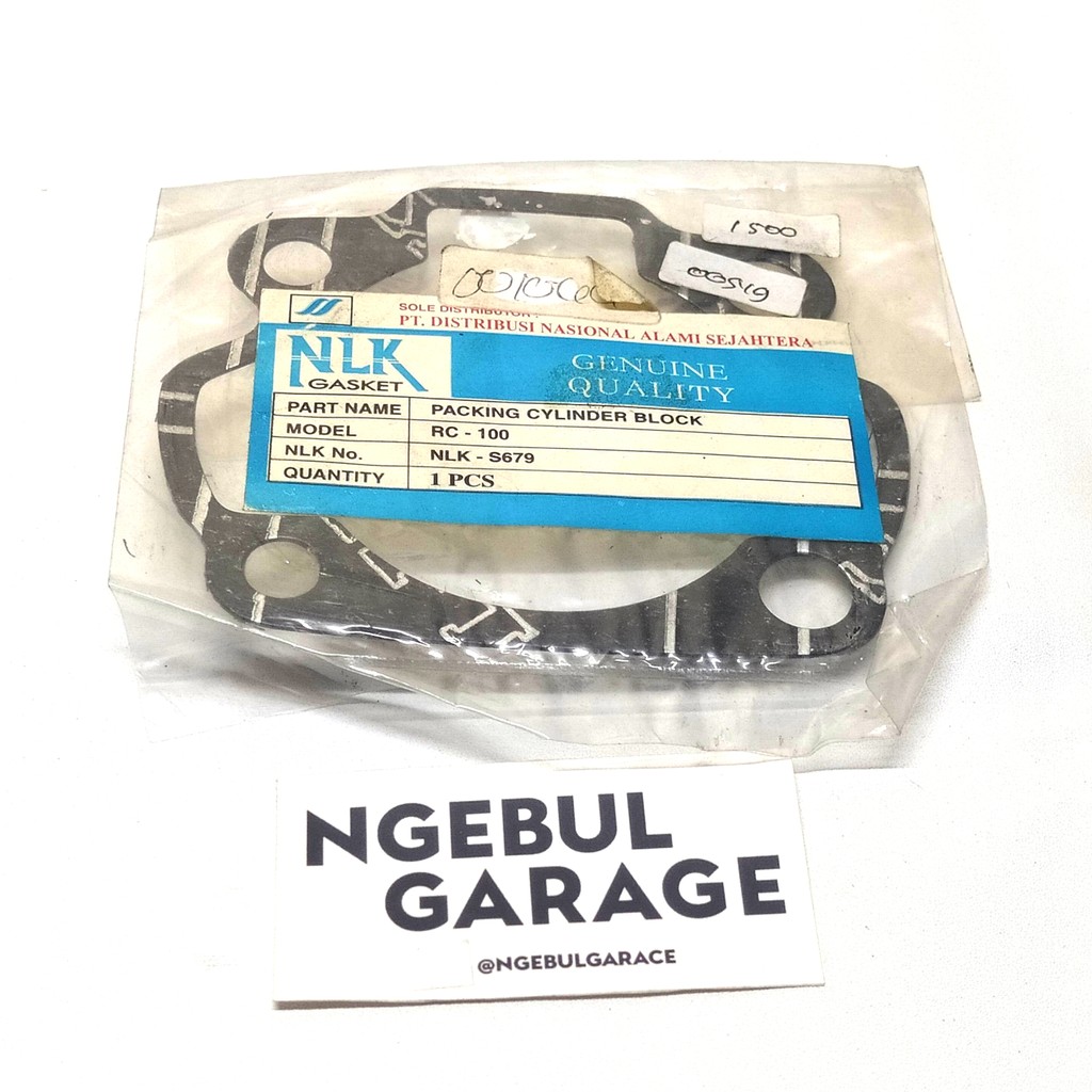 Paking Blok RC100 RC 100 Packing SUZUKI NLK