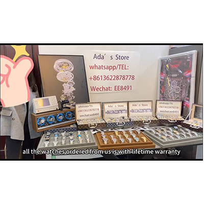 A lady p woman female watch ap67540 Royaloak 37mm swiss quartz battary silver rose gold rubber strap