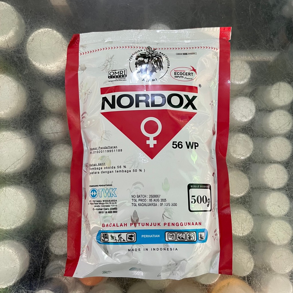 FUNGISIDA NORDOX 56 WP 500 GR