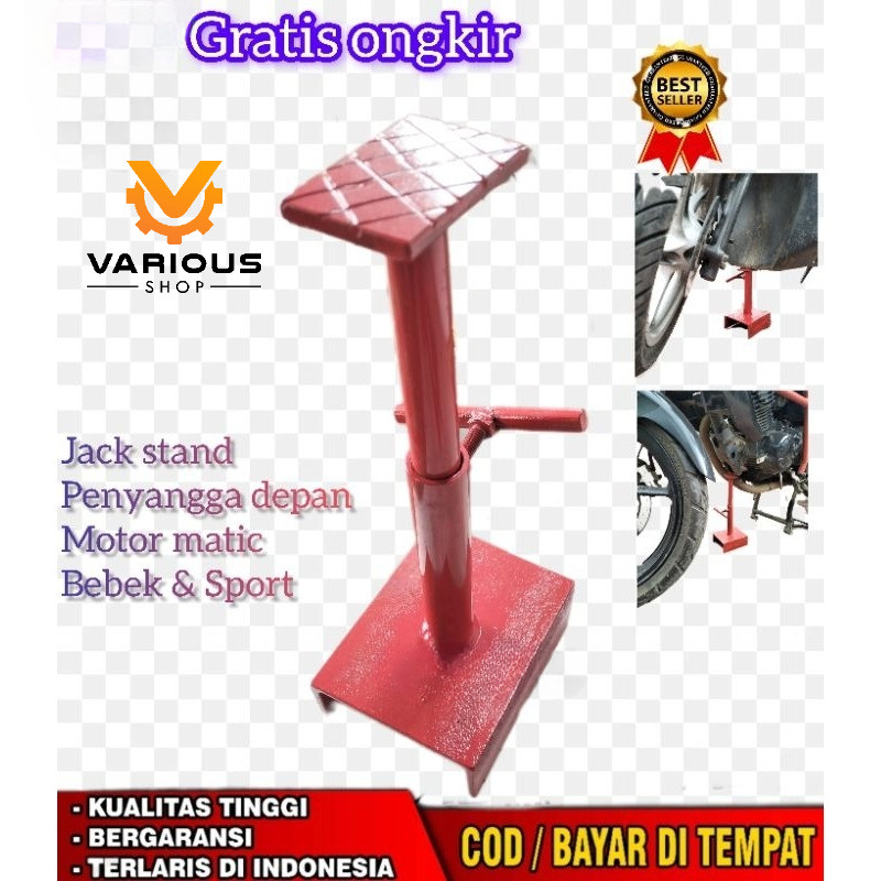 Jack stand penyangga Ganjal Mesin Motor Matic Bebek Sport Dongkrak Depan Motor TERMURAH